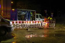 <p>Usuwanie awarii wodociągowej przy ul. Gajowickiej, 30.12.2025</p>