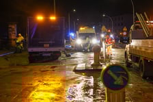 <p>Usuwanie awarii wodociągowej przy ul. Gajowickiej, 30.12.2025</p>