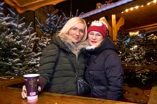 Sylwester na wrocławskim jarmarku w Rynku