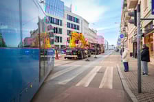 <p>Wykolejenie tramwaju przy ul. Piłsudskiego, 06.01.2026</p>