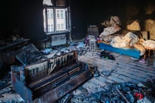 Pożar mieszkania w kamienicy przy ul. Drzewnej - 6-7 stycznia 2026 r.