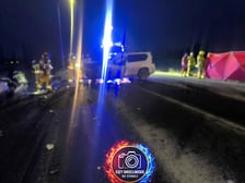 Śmiertelny wypadek na DK8. Droga zablokowana