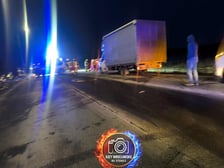 Śmiertelny wypadek na DK8. Droga zablokowana