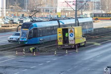 <p>Awaria torowiska na ul. Legnickiej. Wrocław, 22.01.2026</p>