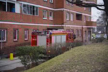 Straż pożarna przy ul. Bolesławieckiej