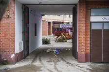 Straż pożarna przy ul. Bolesławieckiej