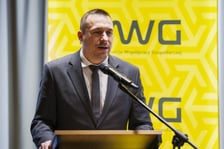 <p>Spotkanie inaugurujące pracę Dolnośląsko-Dnipropietrowskiego Centrum Gospodarczego - marszałek Paweł Gancarz</p>