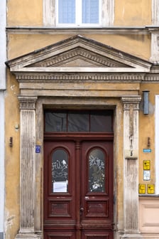 Kamienica Żeromskiego 5 przed remontem, luty 2026