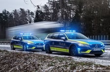 Volvo V60 . Nowe radiowozy dolnośląskiej policji