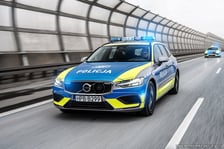 Volvo V60 . Nowe radiowozy dolnośląskiej policji