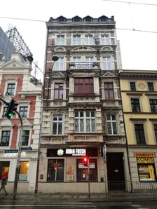 elewacja kamienicy przy ul. św. Mikołaja 42