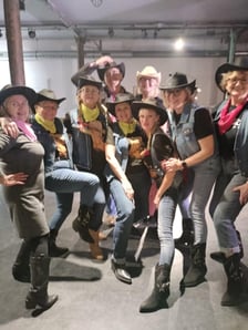 Kowbojki z „Dance Country Senior”