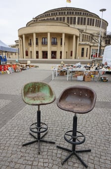 Giełda Staroci pod Iglicą przy Hali Stulecia we Wrocławiu 15 lutego 2026