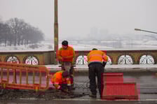 <p>MPK Wrocław usuwa awarię tor&oacute;w na Moście Osobowickim</p>