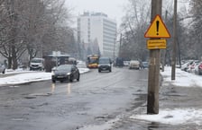 Ulica Gajowicka tuż przed remontem