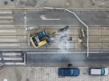 Początek prac na ul. Glinianej we Wrocławiu - 21.02.2026