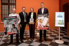 Konferencja prasowa, podczas której przedstawiono Poradnik Mieszkańca