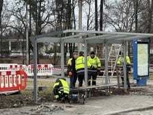 Przebudowa pętli "Sępolno". Poniedziałek 23 lutego