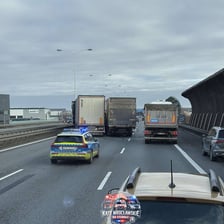 Zderzenie ciężarówek na AOW, 25 luty 2026 r.