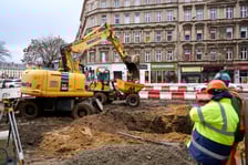 Przebudowa węzła przesiadkowego Drobnera-Dubois - luty 2026 rok