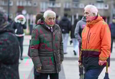 <p>Мітинг до четвертої річниці російського вторгнення в Україну. Площа Новий Тарг, 24 лютого 2026 року</p>