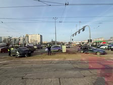 <p>Wypadek przy skrzyżowaniu Bardzkiej i Armii Krajowej - 27 lutego</p>