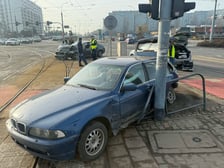 <p>Wypadek przy skrzyżowaniu Bardzkiej i Armii Krajowej - 27 lutego</p>