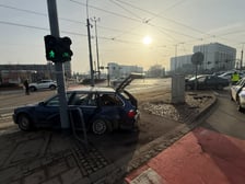 <p>Wypadek przy skrzyżowaniu Bardzkiej i Armii Krajowej - 27 lutego</p>