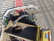 <p>Usuwanie awarii wodociągowej na skrzyżowaniu ulic Ślężnej i Kamiennej. Wrocław, 28.02.2026</p>