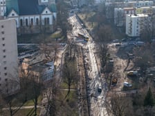 Przebudowa ulicy Gajowickiej - stan na 27 lutego 2026