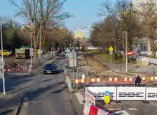 Przebudowa ulicy Gajowickiej - stan na 27 lutego 2026