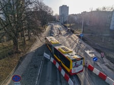 Przebudowa ulicy Gajowickiej - stan na 27 lutego 2026