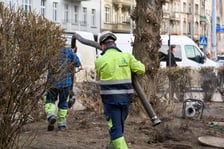 <p>Awaria ciepłownicza na ul. Sienkiewicza, pracownicy Fortum. 01.03.2026</p>