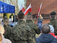 Obchody Narodowego Dnia Pamięci Żołnierzy Wyklętych na Cmentarzu Osobowickim przy Pomniku Ofiar Terroru Komunistycznego 1945–1956