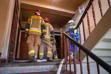 Interwencja strażaków w kamienicy przy Sępa-Szarzyńskiego