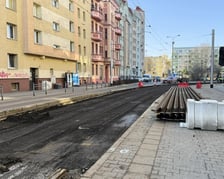 <p>Remont torowiska na ulicy Glinianej w rejonie skrzyżowania z Ł&oacute;dzką&nbsp;</p>