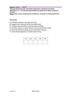 Arkusz próbnej matury z języka angielskiego 2026