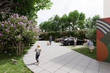 Tak będzie wyglądać podwórko przy ul. Brzeskiej 25A po metamorfozie