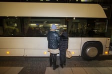 Pierwszy autokar z uchodźcami z Ukrainy pojechał z Wrocławia do Francji