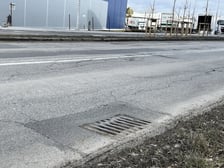 <p>Ulica Kiełczowska przed remontem, marzec 2026</p>