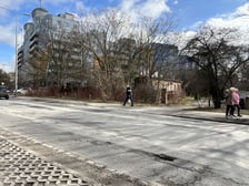 <p>Ulica Kiełczowska przed remontem, marzec 2026</p>