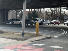 <p>Wypadek na Żmigrodzkiej 10 marca</p>