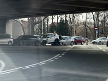 <p>Wypadek na Żmigrodzkiej 10 marca</p>