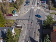 <p>Remont ulicy Łużyckiej - tymczasowa organizacja ruchu. Wrocław, 14.03.2026</p>