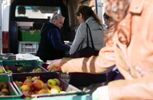 <p>Dolnośląski Targ Rolny przy ul. Zwycięskiej we Wrocławiu, 14.03.2026</p>