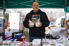 <p>Dolnośląski Targ Rolny przy ul. Zwycięskiej we Wrocławiu, 14.03.2026</p>