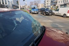 Wypadek przy ul. Strzegomskiej we Wrocławiu, 19.03.2026 r.