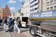 Piknik Hydropolis i MPWiK na placu Solnym we Wrocławiu z okazji Światowego Dnia Wody