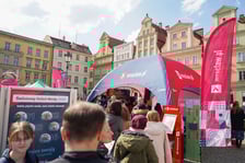 Piknik Hydropolis i MPWiK na placu Solnym we Wrocławiu z okazji Światowego Dnia Wody