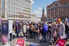 Piknik Hydropolis i MPWiK na placu Solnym we Wrocławiu z okazji Światowego Dnia Wody